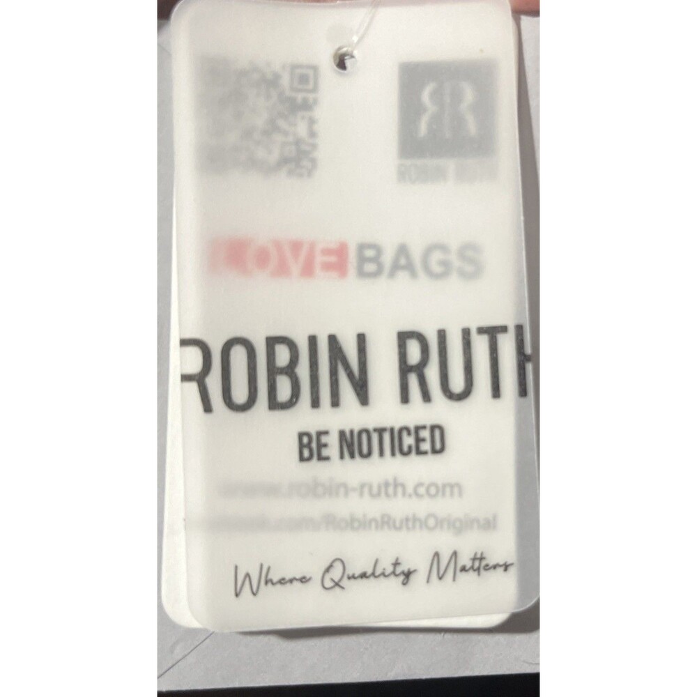 Robin Ruth Texas Waist Bag Fanny Pack NWT Gray Black Adjustable Belt Unisex - Picture 11 of 14